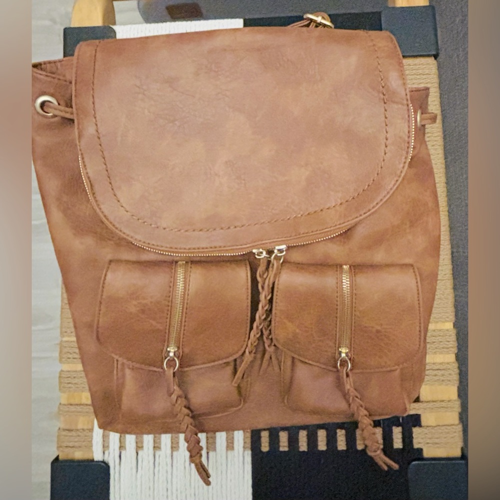 Sole Society Vegan Leather Backpack